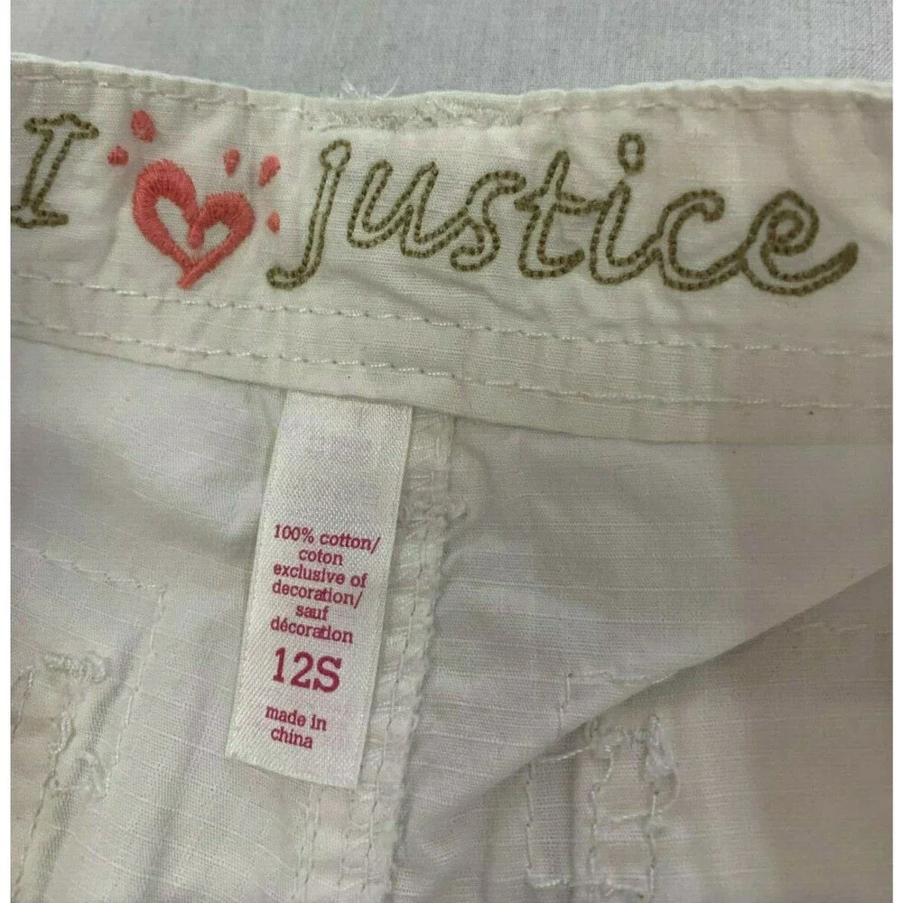 JUSTICE GIRLS SHORTS SIZE 12S